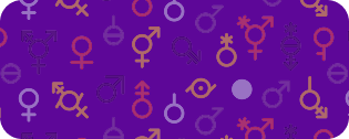 Colourful Gender Symbols Pattern